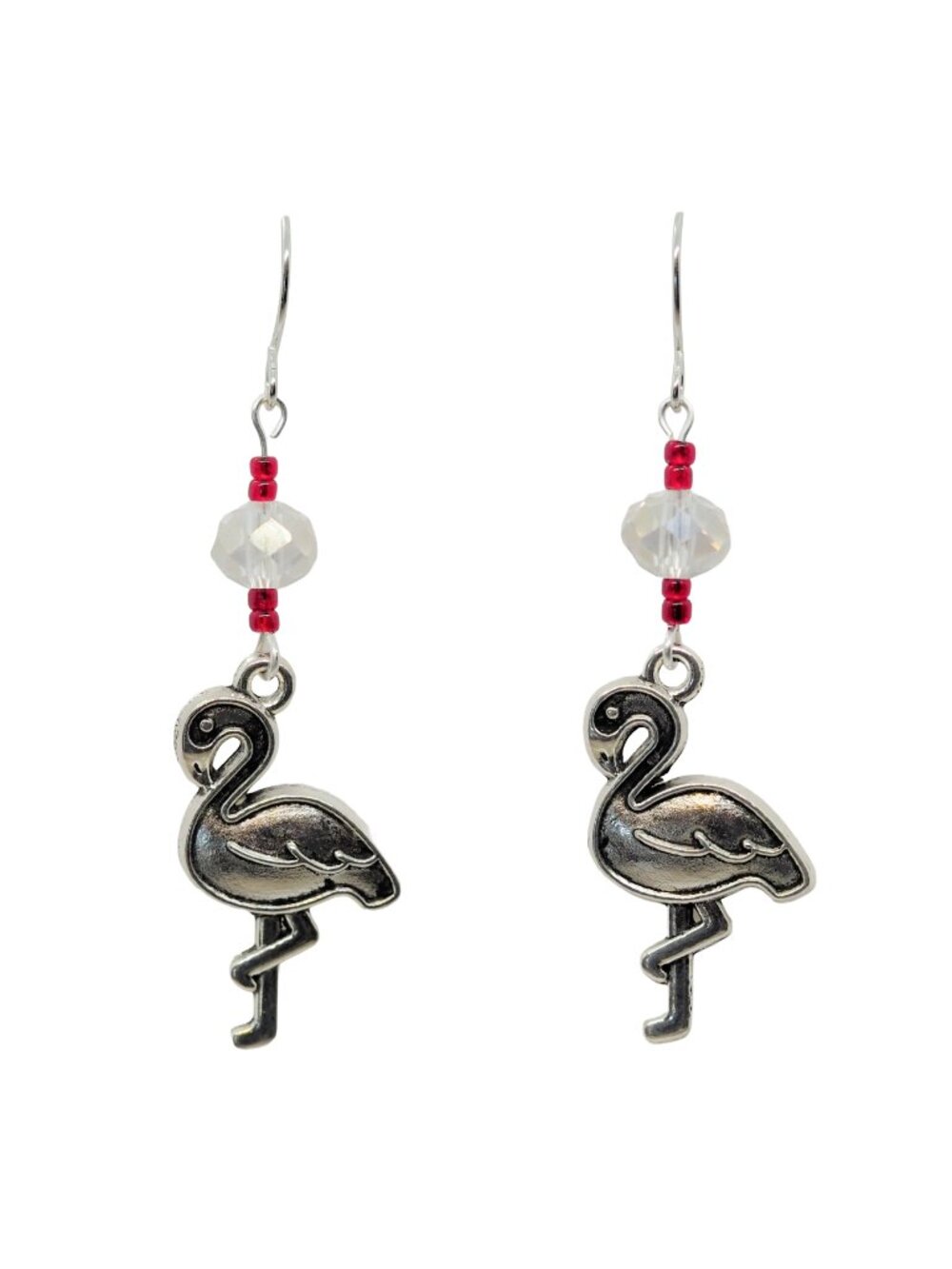 Red Flamingo Earrings